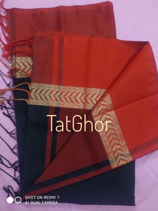 Black%20&%20Red%20Elegance:%20Trendy%20Weightless%20Dhansiri%20Cotton%20Saree%20-%20A%20Diverse%20Collection%20of%20Saree%20for%20Every%20Occasion%20-%20Image%205