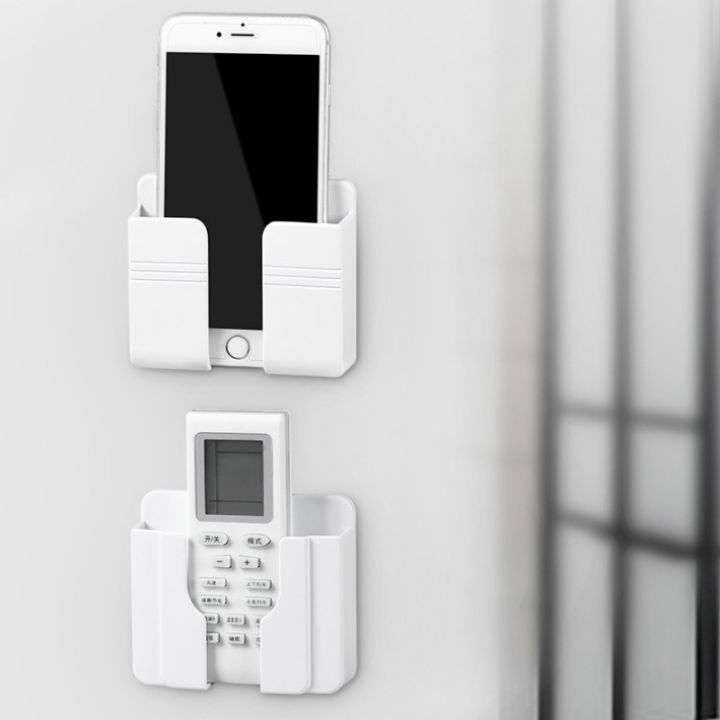 Phone%20&%20Remote%20Holder%20For%20Phone%20Mounted%20Storage%20Box%20Remote%20Control%20Storage%20Organizer%20Case%20For%20Air%20Conditioner%20Tv%20Mobile%20Stand%20Rack%20-%20Phone%20Stand%20-%20Image%203