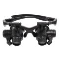Watch Tools Watch Repair Tool Kit Head Wearing Magnifying Glass With Led Lights 10x 15x 20x 25x Loupe Watch Repair Magnifier Tool.