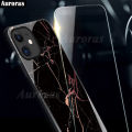 For Xiaomi Poco C65 Phone Case Fashion Marble Pattern Phone Case Tempered Glass Protected Soft Silicone Bumper for Poco C65 Cover Casing HP.