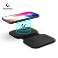 F20 3 in 1 15W Multi-function Magnetic Folding Wireless Charger for iPhone Series & Apple Watches & AirPods(Black). 