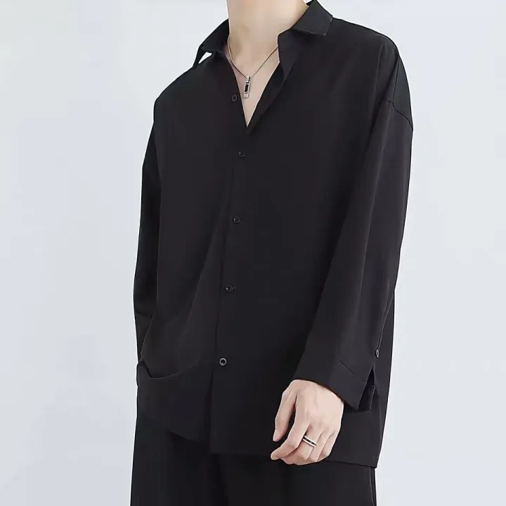 Long%20Sleeve%20Shirts%20Men%20Fashion%20Solid%20Plus%20Size%203XL%20Social%20Formal%20Business%20Cozy%20Handsome%20Korean%20Leisure%20Basic%20Simple%20Sheer%20Camisa%20-%20Image%205