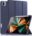 Premium Robustrion Cover for Xiaomi Mi Pad 5 / Xiaomi Mi Pad 5 Pro Cover, Trifold Flip Case Cover with Pencil Holder for Xiaomi Mi Pad 5 11 inch, Support Auto Sleep Wake - Black/Blue/Green.