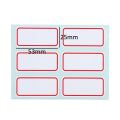 12Pcs/Package Sticker White Label Write Blank Sticker Label for Refillable Bottles Spray Bottle Travel Bottle. 