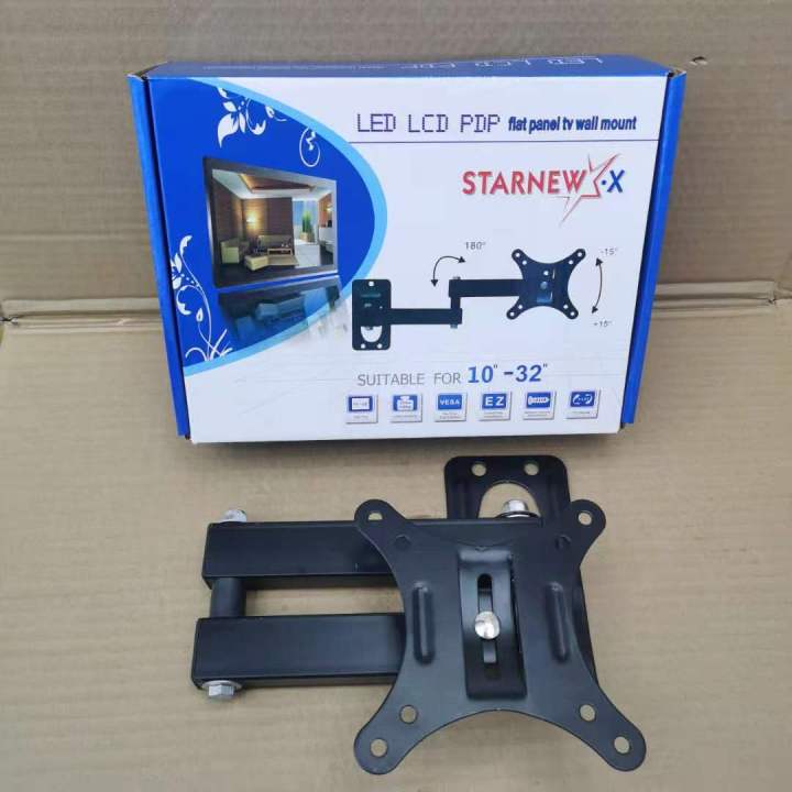 Single%20Arm%2010-32"%20LED%20TV%20Bracket%20Swivel%20TV%20Wall%20Mount%20LCD%20TV%20Bracket%20-%20Image%202