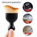 【Exclusive】 1Pc Arc Car Interior Cleaning Soft Brush Dashboard Air Outlet Gap Dust Removal Detailing Brush for Auto Maintenance Cleaning Tool. 