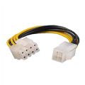 ATX 4 Pin Male to 8 Pin Female EPS Power Cable. 