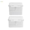 Kimchi Container Multipurpose Rectangle Press Plate Preservation Container for 5L Pickle Jar.