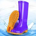 High Non-Slip Fleece-Lined Cotton-Padded Rain Boots Waterproof Rain Boots Barrel Rubber Shoes Shoe Cover Rubber Boots Women's Kitchen Warm Winter.