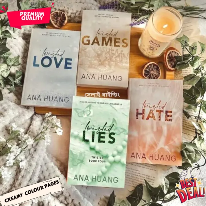 Twisted Series by Ana Huang (Four Books) - Premium - Paperback