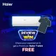 Haier 1.5 Ton CleanCool Inverter AC HSU-18CleanCool:(INV)(3DF)(QA)]. 