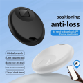 Bluetooth Pet Tracking Locator Smart Anti Loss Prevention Finder Smart Anti-Lost Locator for Find My Anti-Lost Device Creamy White.