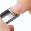 Stainless Steel Mini Folded Nail Clipper With Key Ring Handle Rotary Nail Clipper Nail Accessories And Tools Small Scissors. 