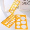 Circle Template Plastic Circle and Oval Templates Measuring Templates For Building Formwork Drawings. 
