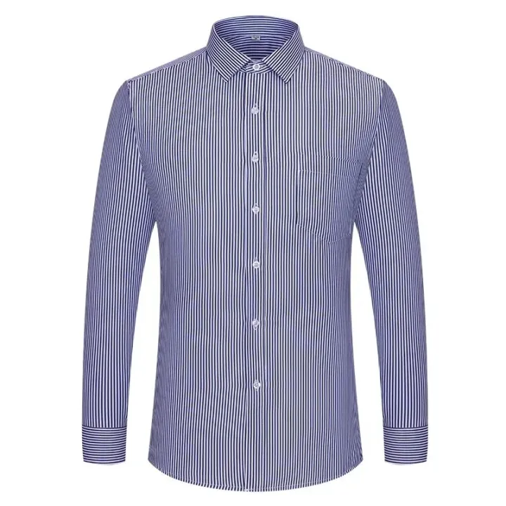 New%20Men's%20Classic%20Long%20Sleeve%20striped%20Basic%20Dress%20Shirts%20Single%20Patch%20Pocket%20Formal%20Business%20Standard-fit%20Office%20Social%20Shirt%20-%20Image%205