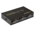 2 in 1 Out 2 Port 15 Pin Female VGA Switch for PC TV Monitor. 