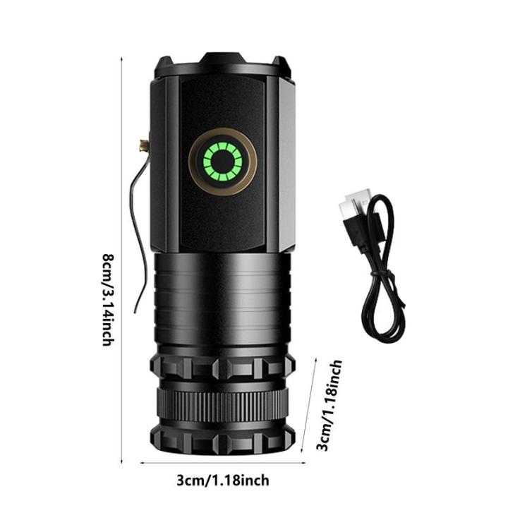 3%20F350%20LED%20Mini%20Flashlight%20Powerful%20Type-C%20Rechargeable%20Battery%20Torch%20Adjustable%20Brightness%20Flashlights%20For%20Camping%20Hiking%20-%20Image%206