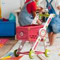 Mini Shopping Cart Toy for Kids Supermarket Trolley Shopping Cart for Age 3 4 5 Boys Girls.