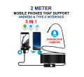 Android Endoscope Camera 3in1 Waterproof with Hard wire.