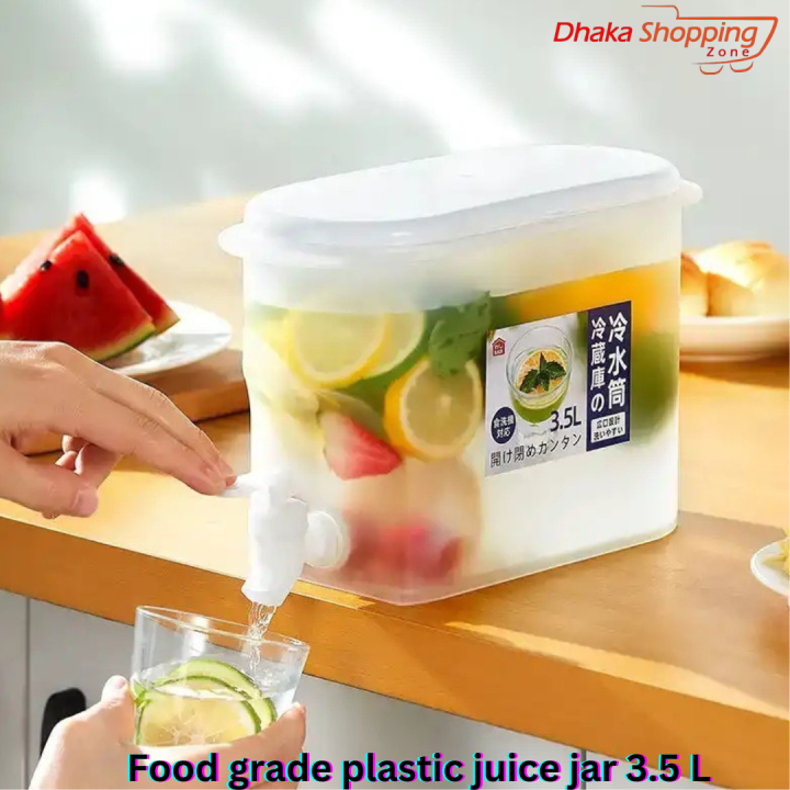 Juice jar Easy Fit in Refrigerator PP or Food Grade Plastic - Cyclone