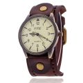CCQ Vintage Cow Leather Bracelet Watch High Quality Antique Women Wrist Watch Luxury Quartz Watch Relogio Feminino. 