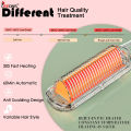 Professional Hot Comb for Hair Styling Hair Straightener and Curler 2 in 1 Dryer and Straightening Brush electric Hair Comb. 