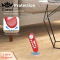 Carat Remote Control Protector Google Tv Streamer Silicone Case Shockproof Impt Resistant Cover with Precise Cutouts for Remote Control Easy Installation Buyers' Choice Remote Control Cover. 