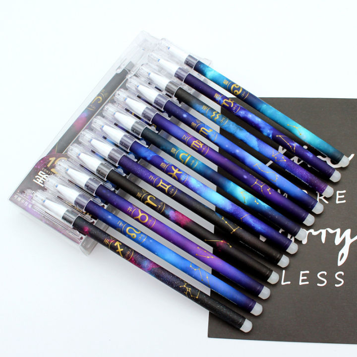 RHS%20Online%2012PCS%20Constellation%20Erasable%20Ink%20Pen%20Novelty%200.5mm%20Starry%20Pen%20for%20Girl%20Gift%20Student%20Stationery%20School%20Writing%20Office%20Supplies%20-%20Image%202