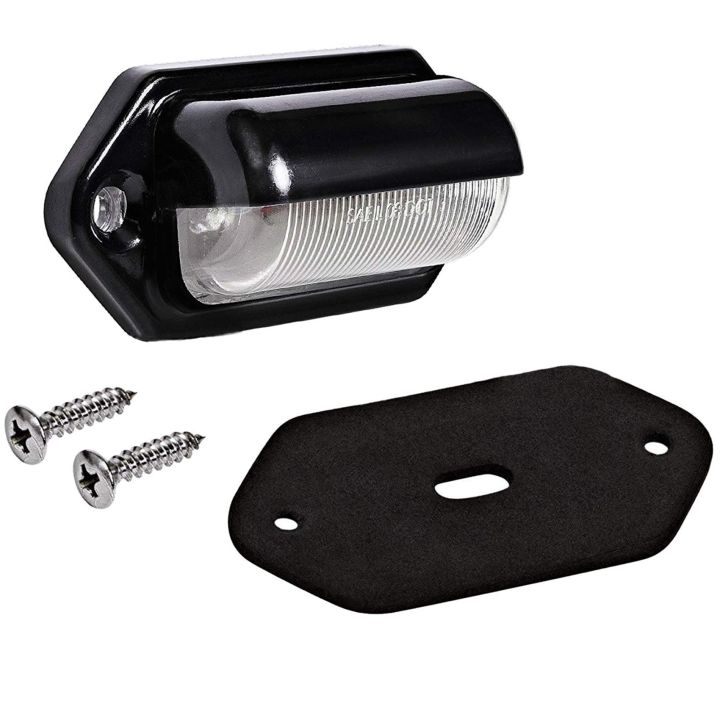 Waterproof License Plate Light-3 * LED License Plate Light
3 * set Screws-black