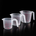 250Ml+500Ml+1000Ml 3-Piece Stackable Plastic Measuring Cups Set With Ml - Oz - And Standard Measurement - Ensure Accurate Measurements In Your Recipes. 