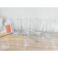 Water Drinking Glass 6pcs Set. Crystal Clear Juice/ Shorbot /Drinking Glass Set. Model:W012:T30.. 