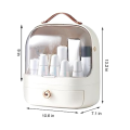 Makeup Organizer Skincare Organizers Cosmetic Display for Vanity, Make Up Organizers and Storage with Brush Holder.