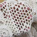2X Cotton Handmade Crochet Lace Table Runner White Rectangle Coffee Table Dresser Decor.