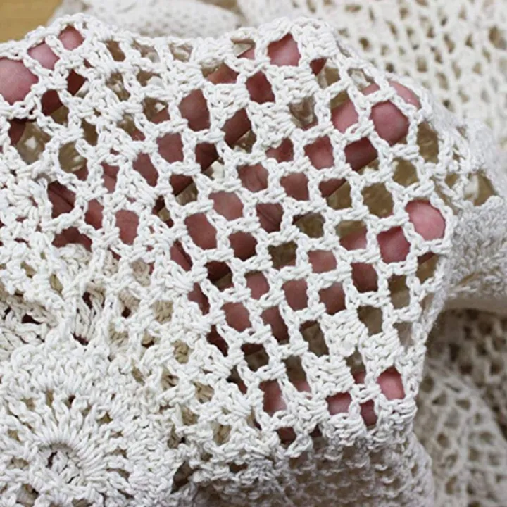 2X%20Cotton%20Handmade%20Crochet%20Lace%20Table%20Runner%20White%20Rectangle%20Coffee%20Table%20Dresser%20Decor%20-%20Image%205