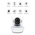Five antenna V380 Pro Wireless CCTV Camera Wifi Connect to Phone 1080P IP Camera 360 Degree Portable Indoor Night Vision Baby Monitor CCTV Security Camera with voice. 
