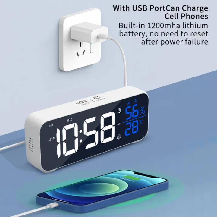 Digital%20Alarm%20Clock%20With%20Voice%20Control%20Temperature%20Humidity%20Display%20Snooze%20Music%20Table%20Watch%20USB%20Rechargeable%20Mirror%20LED%20-%20Image%204