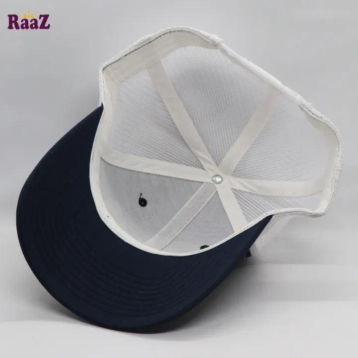 100%25%20Export%20Navy%20Blue%20and%20White%20High%20Quality%20Half%20Net%20Baseball%20Cap%20For%20Men%20-%20Image%207