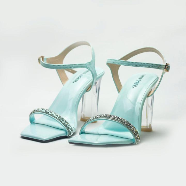 Transparent heel shoes for women - Ket