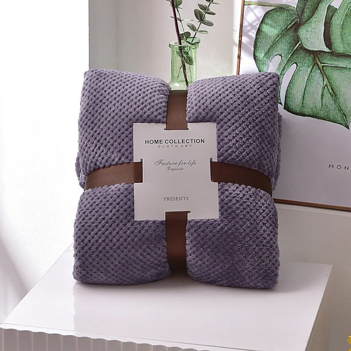 Flannel%20Home%20Warm%20Blanket%20Quilt%20Baby%20Bedding%20Bedspread%20Stripe%20Kids%20School%20Dormitory%20Plaid%20Cover%20-%20Image%206
