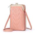 Fashion Women's Bag Soft Leather Wallets Cell Phone Purse Messenger Bags Of Women Strap Handbag Female Crossbody Shoulder Bag.