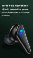Gaming Headsets Low Latency TWS Bluetooth Earphone With Microphone Bass Audio Sound Positioning Wireless Headphones Simple Fidelity design. 