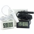 Digital Lcd Mini Thermometer Hygrometer Fridge Freezer Temperature Humidity Meter - Thermometer. 