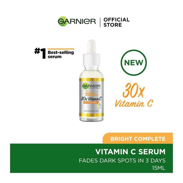 Garnier Bright Complete Vitamin C Serum 15ml - Face Serum