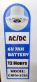 Circle Rechargeable Charger AC/DC Fan 16". 