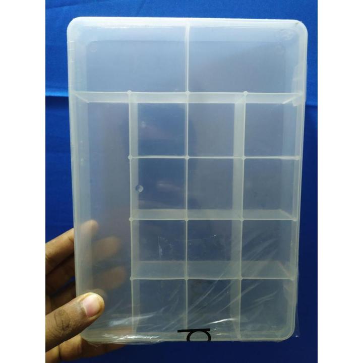 15 Slot Plastic Component Box | Daraz.com.bd