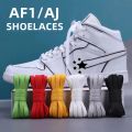1Pair Classic AF1/AJ Sports Shoelaces For Men Women Basketball Shoes Elastic Laces For Sneakers Casual Shoestrings Accessories.