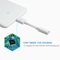 For Google Pixel 6 6A 4XL 4 5A 4A 3XL 3 Phone USB C to 3.5mm Headphone Adapter Earphone Aux Converter White.