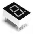 2Pcs- CA Single Digit 0.56 Inch RED Color Common Anode 7 Segment Display 1 Digit RED LED Light Seven Segment Display 0.56 Inch 10 Pin Leads Digital LED Display 4 Ratings6 Answered Questions.