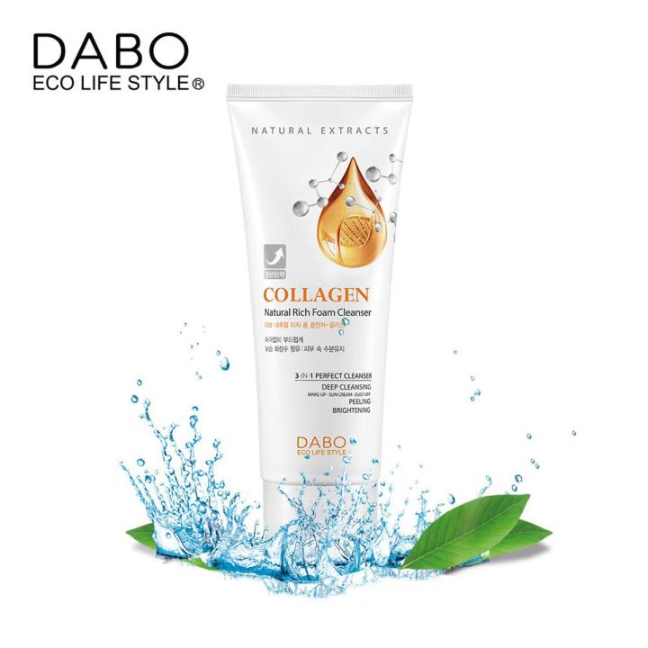 Dabo collagen natural rich foam cleanser 180 ml