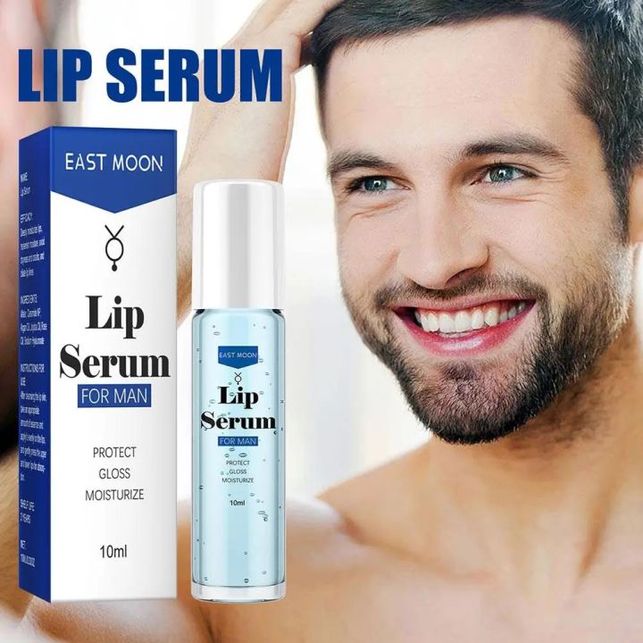 Man Lip Serum 10ml Moisturize Chapped Lips Moisturizering Lips Oil Essence Makeup Treatment Balm Lip Beauty R4r1